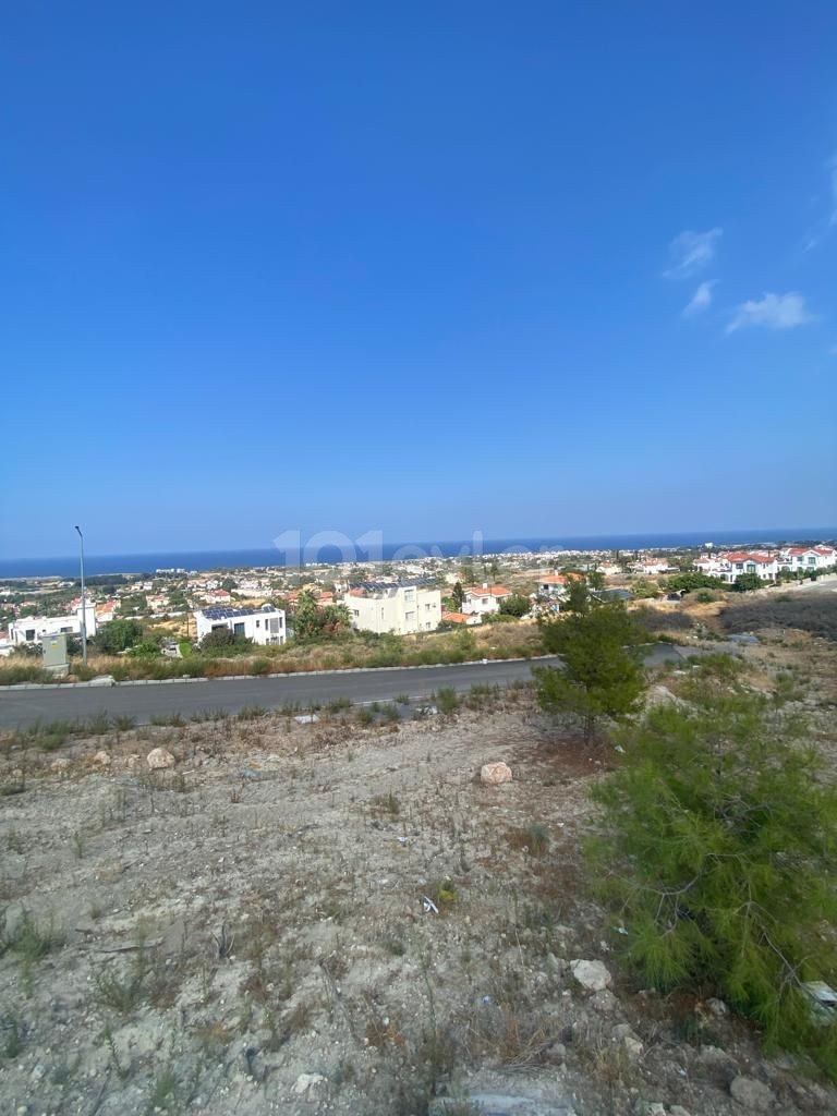  650m2 Plot with Turkish Husband in Kyrenia / Karsıyaka with an unobstructed view