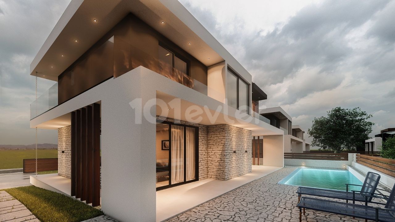 Gazimagusa , Yeni Boğaziçi  Satılık 4+1 Duplex