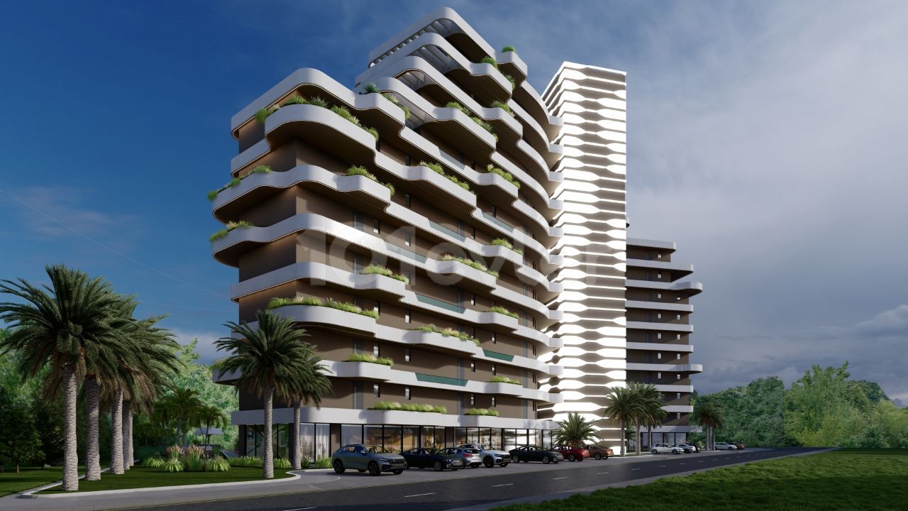 İskele Long Beach Satılık 1 +1 Penthouse