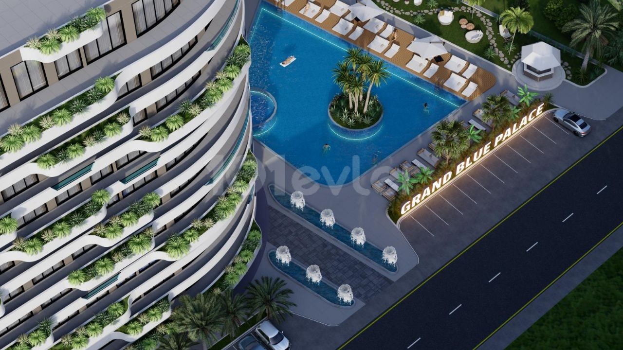 İskele Long Beach Satılık 1 +1 Penthouse