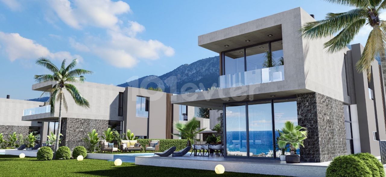 Zu verkaufen 4+1 Villa in Lapta Kyrenia