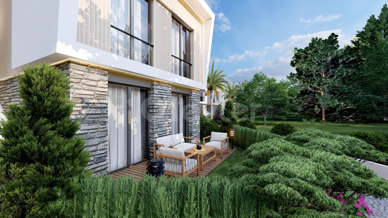 1+1 apartments for sale in Kyrenia, Alsancak 