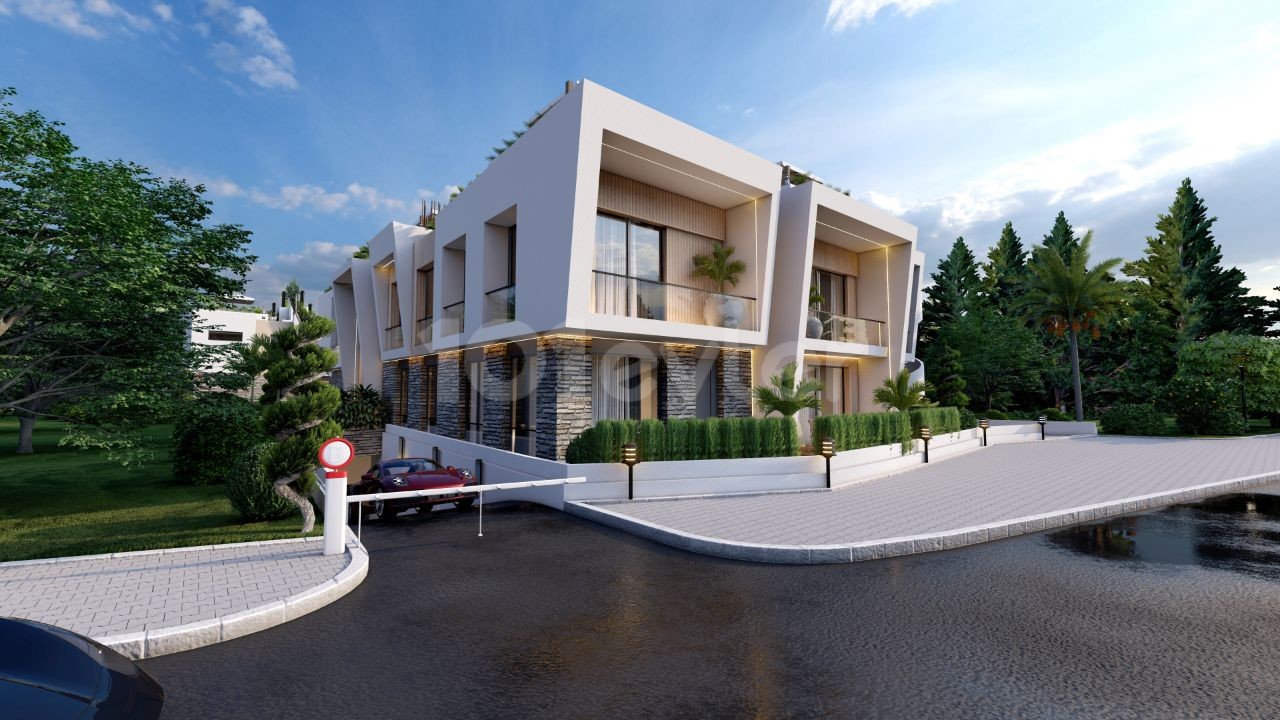 1+1 apartments for sale in Kyrenia, Alsancak 