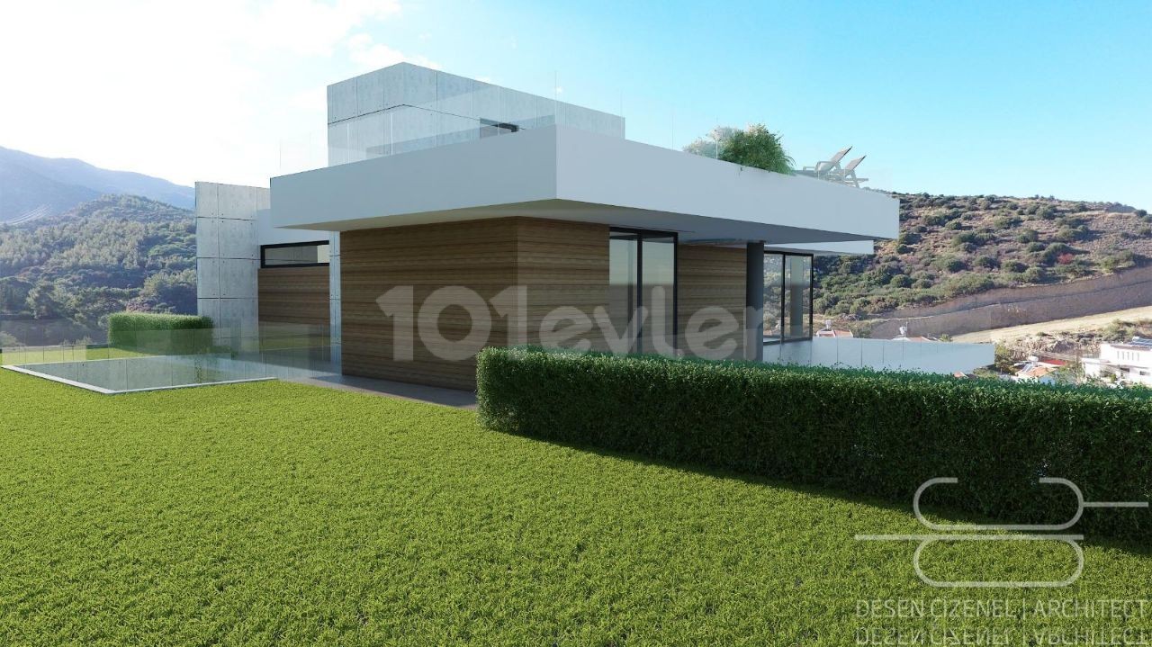 Land for sale in Girne, Alsancak 1241,62m2