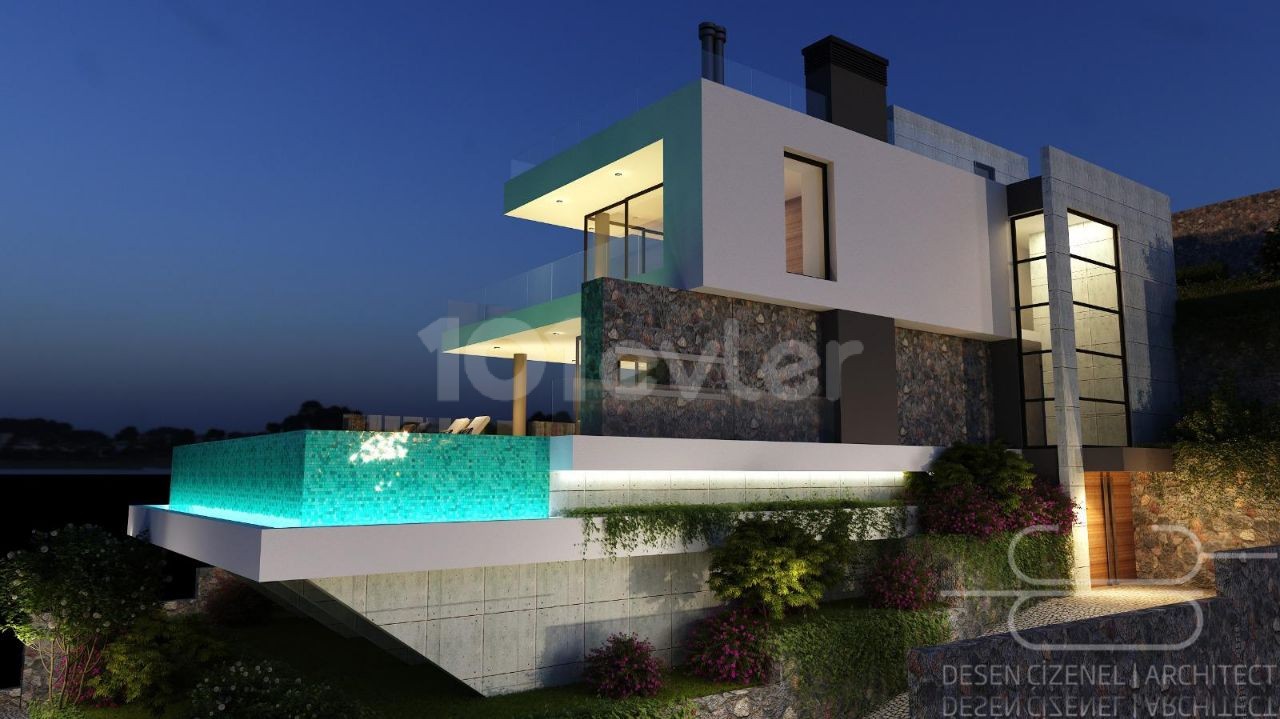 Land for sale in Girne, Alsancak 1241,62m2