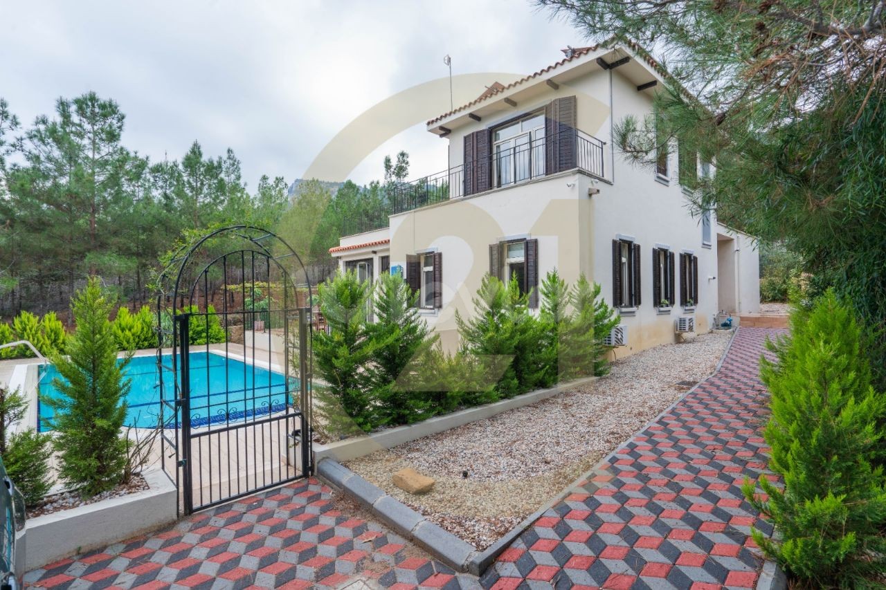 3+1 Villa zur Miete in Catalkoy Kyrenia / Vollständig möbliert