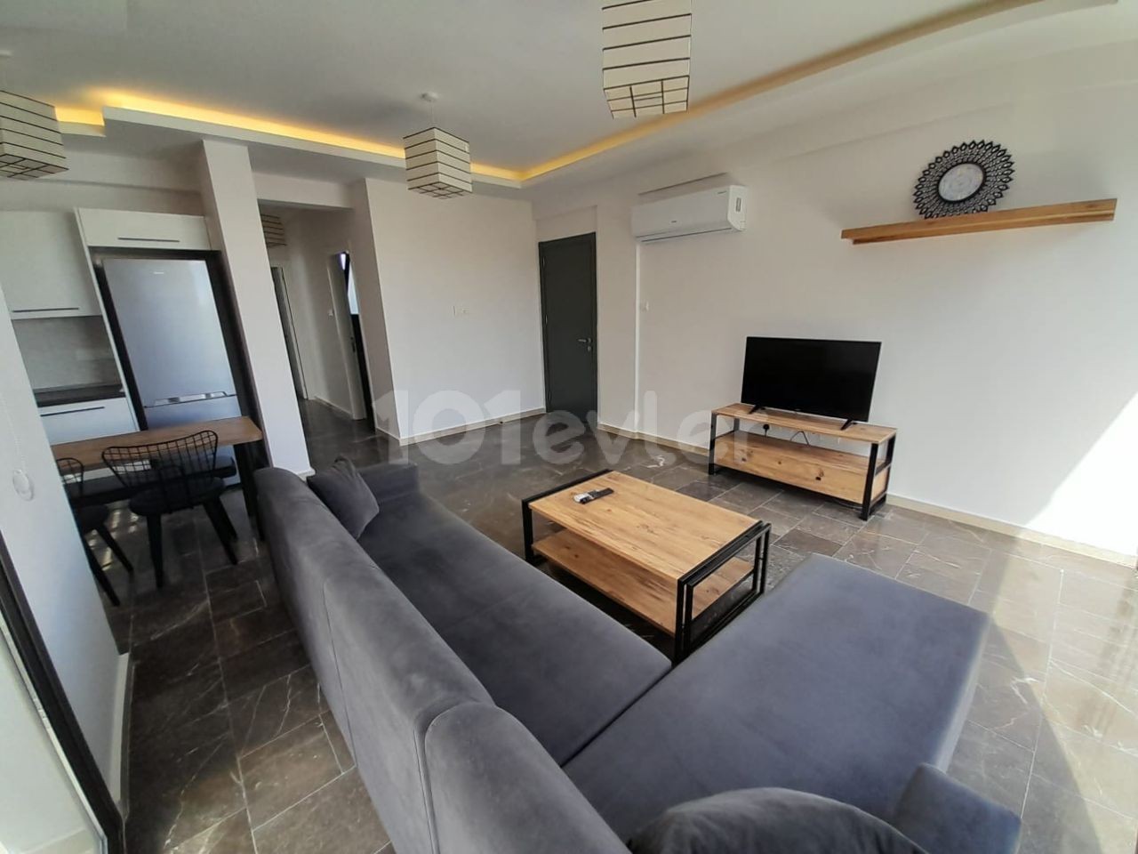 Modern 2+1 Ground floor Apartment with private garden for Sale in Catalkoy 