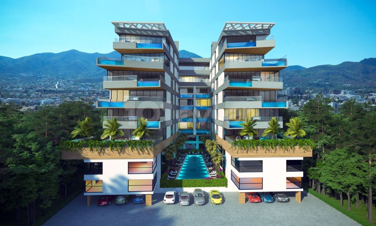 Girne Merkez Satılık 2+1 Penthouse