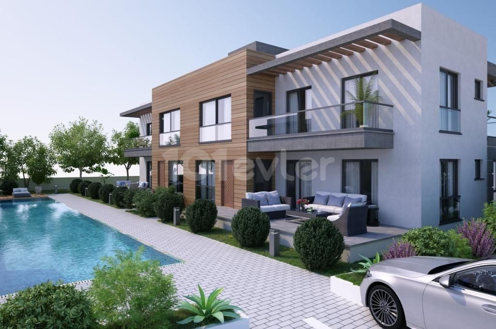 2+1 und 3+1 Wohnungen zum Verkauf im Komplex Kyrenia/Alsancak mit Pool