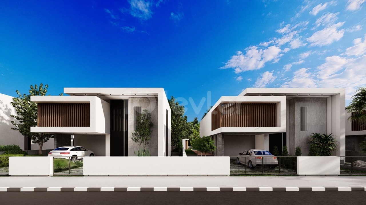 4+1 Modern Villa for Sale in Çatalkoy ( ready in September 2024)