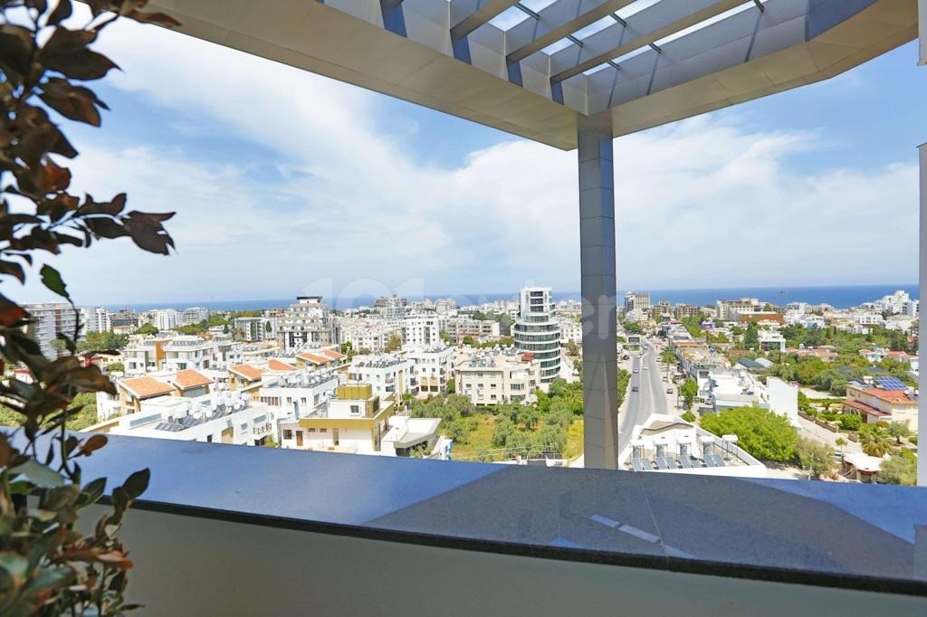 Luxuswohnung zur Miete von einer Residenz im Zentrum von Kyrenia