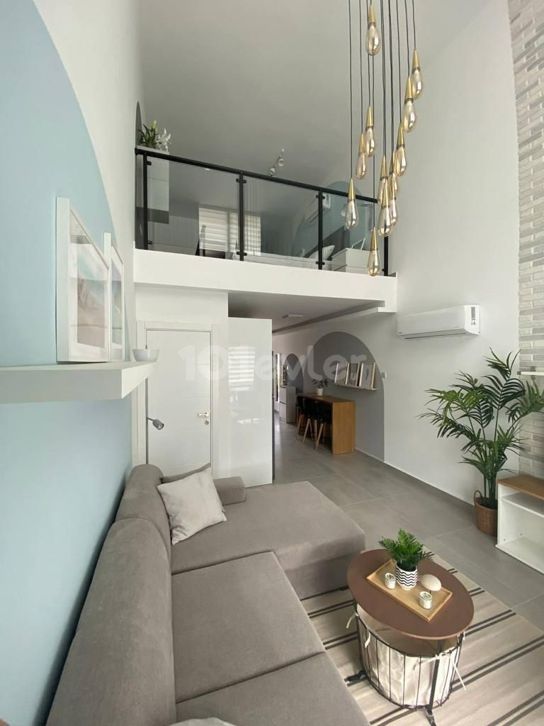 Luxury 1+1 Loft Flat for Sale in Esentepe / Ready to move