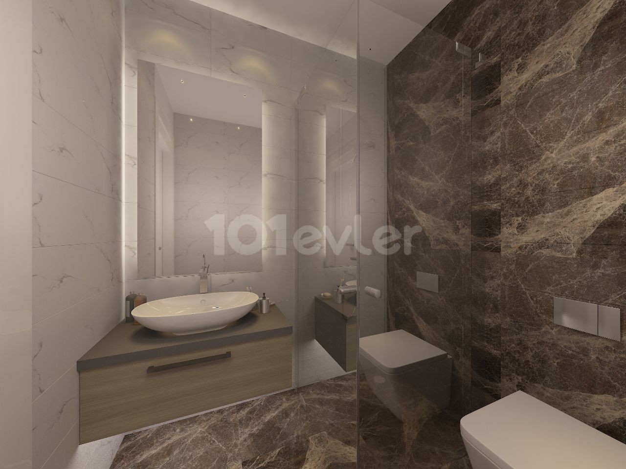  2+1 Flats for Sale in Alsancak, Kyrenia