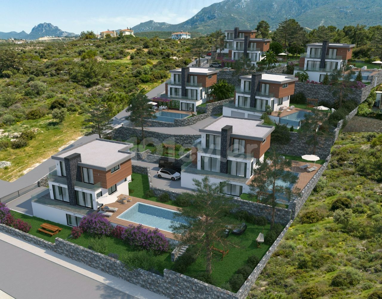 Muhteşem manzaralı lüks villa