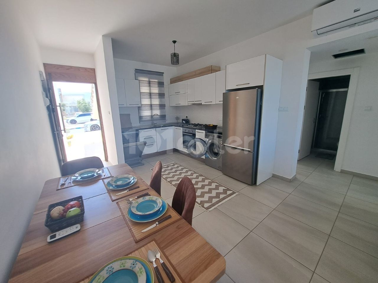 2+1 Wohnung zum Verkauf, moderne Annehmlichkeiten und natürliche Aussicht, Olivenhain, Kyrenia, Nordzypern