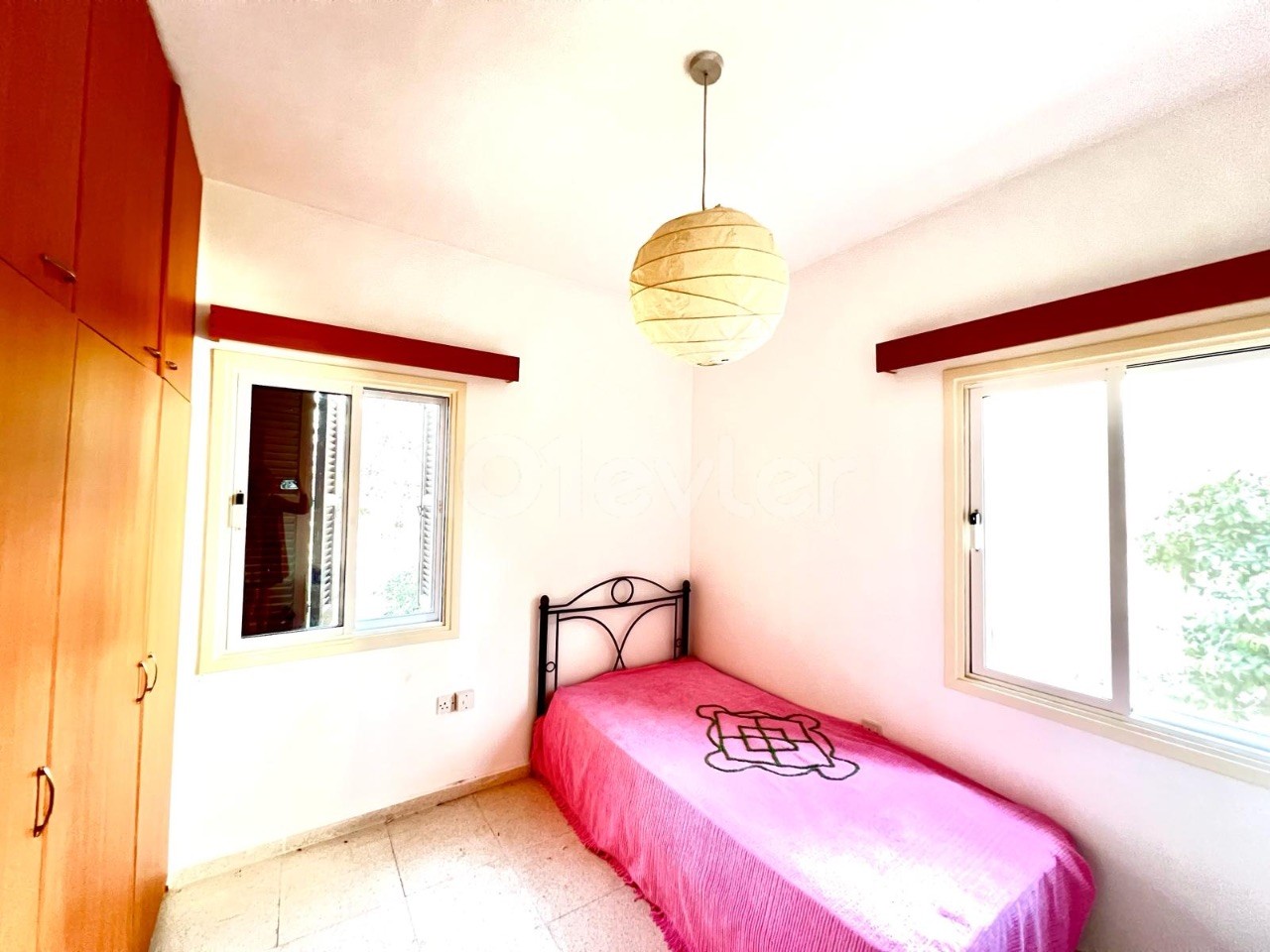 3+1 spacious apartment for rent with private garden, Catalkoy, Kyrenia