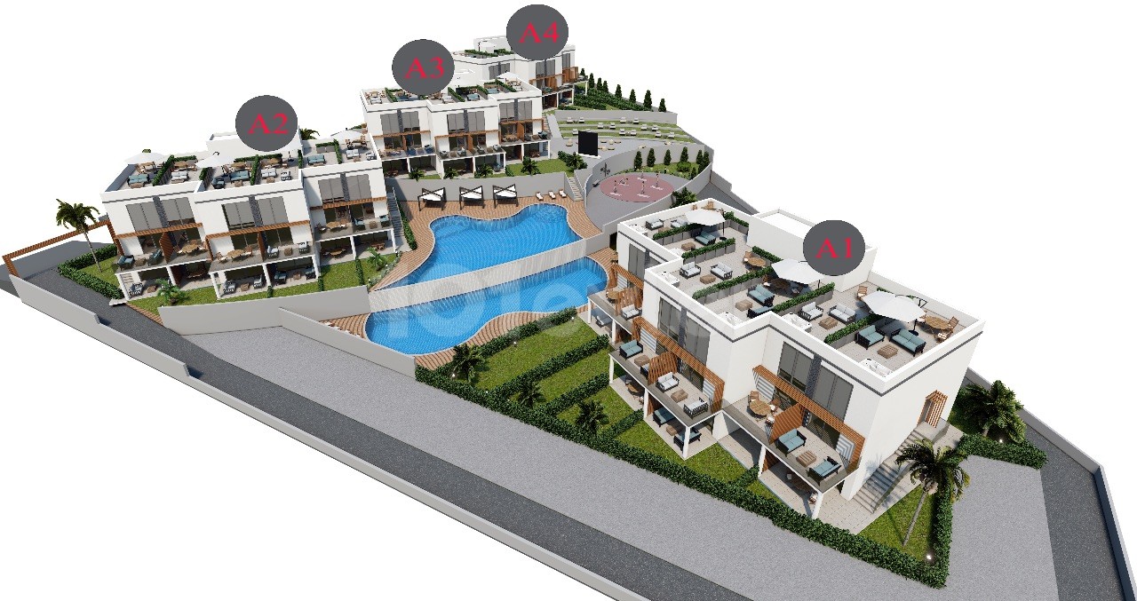 2+1 Penthouse Daire Esentepe Plajına 2 dakika