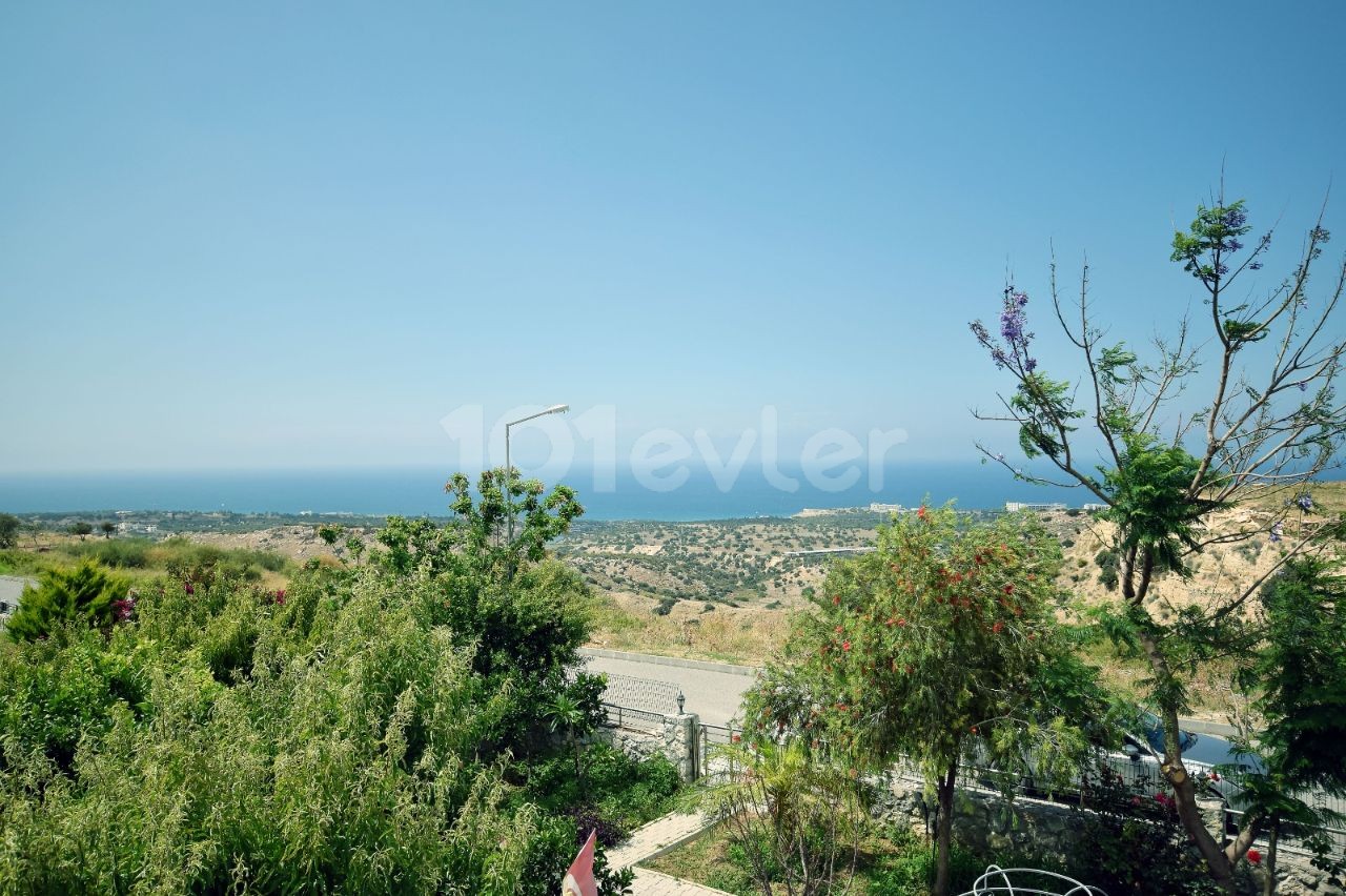 3+1 Villa in hervorragender Lage zum Verkauf in Girne / Arapköy