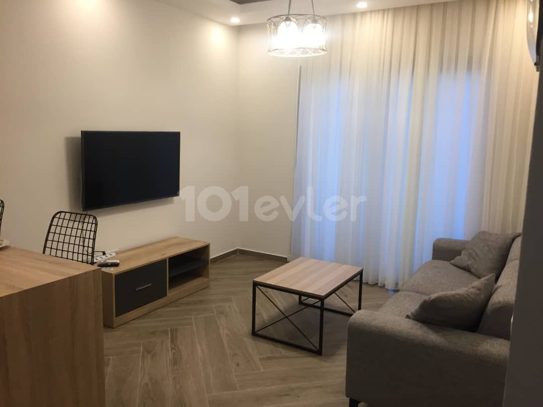 IN KYRENIA CENTER - BEHIND ASLANLI VILLA - 1+1 FOR RENT