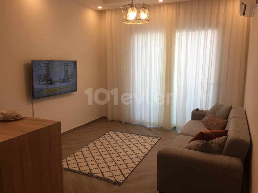 IN KYRENIA CENTER - BEHIND ASLANLI VILLA - 1+1 FOR RENT