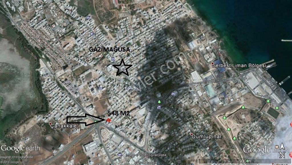 Residential Zoned Plot For Sale in Mağusa Merkez, Famagusta