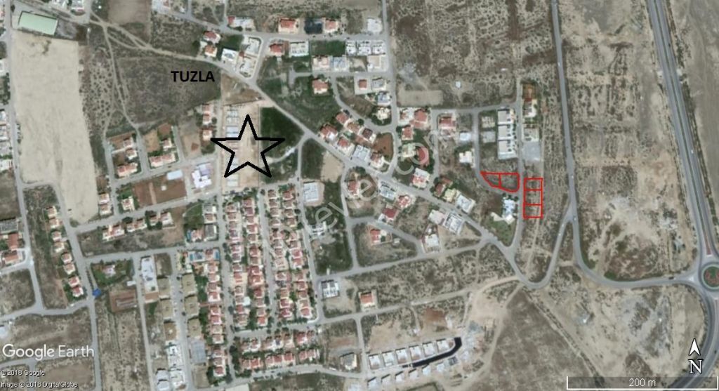 LAND PLOTS FOR SALE IN TUZLA, FAMAGUSTA DEC ** 