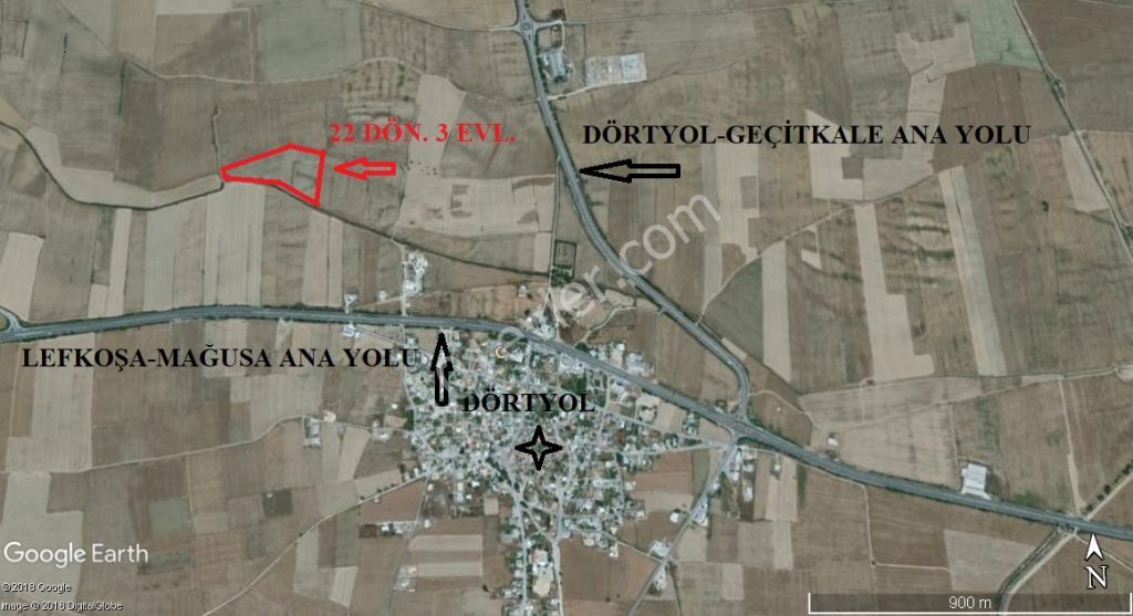 Field For Sale in Dörtyol, Famagusta