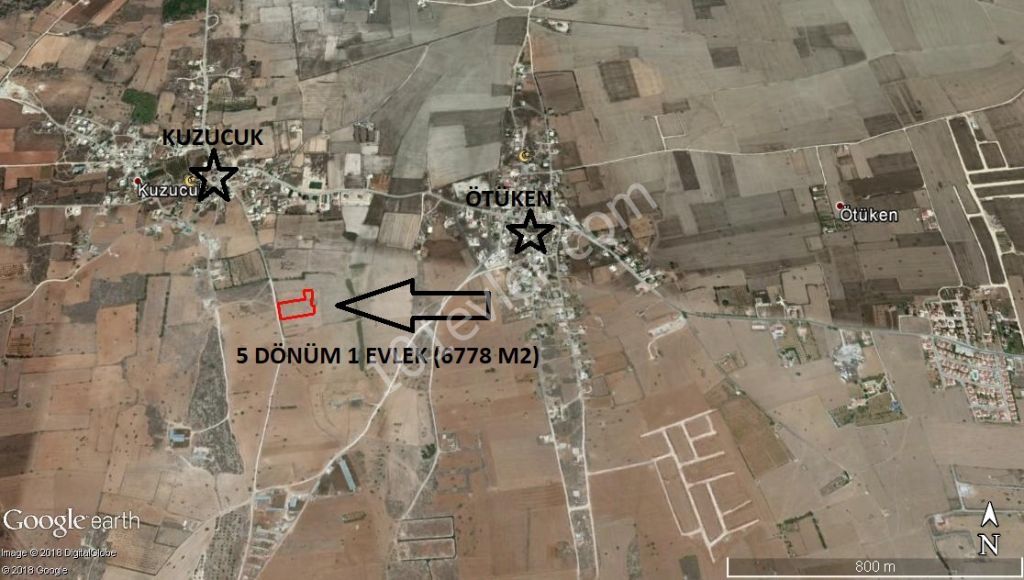 Field For Sale in Kuzucuk, Famagusta