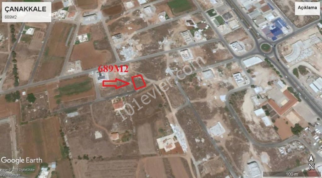 Residential Zoned Plot For Sale in Çanakkale, Famagusta