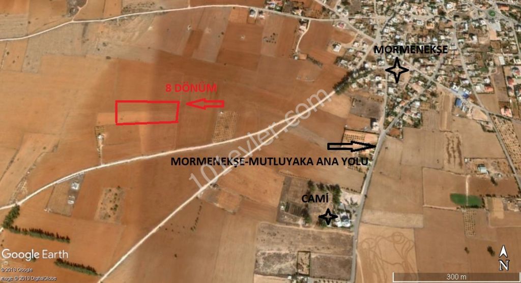 Field For Sale in Mormenekşe, Famagusta