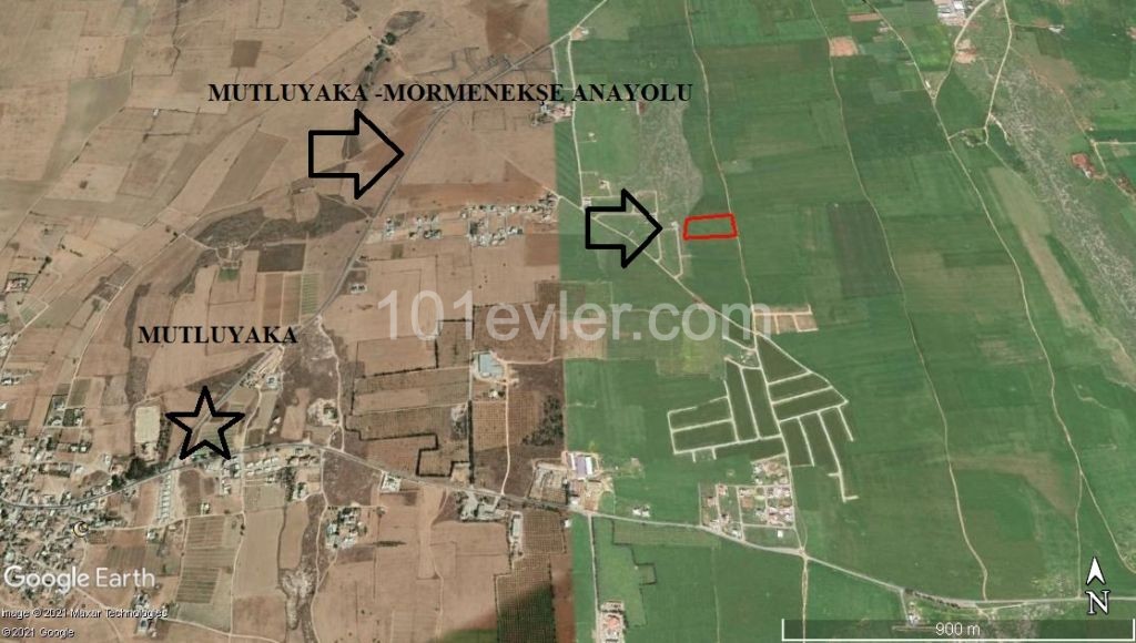 5.5 DEC OF LAND FOR SALE IN MORMENEKSE, GAZİMAĞUSA ** 