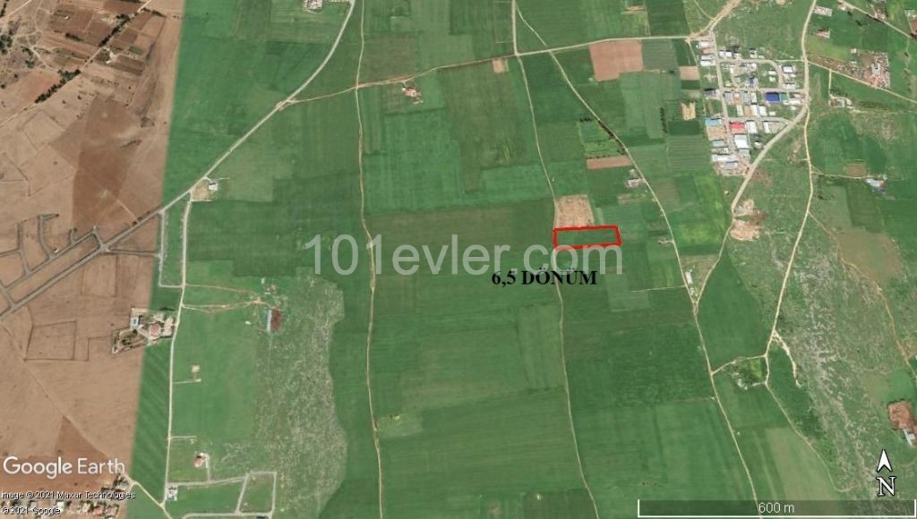 6.5 DECT OF LAND FOR SALE IN MORMENEKSE, GAZİMAĞUSA ** 