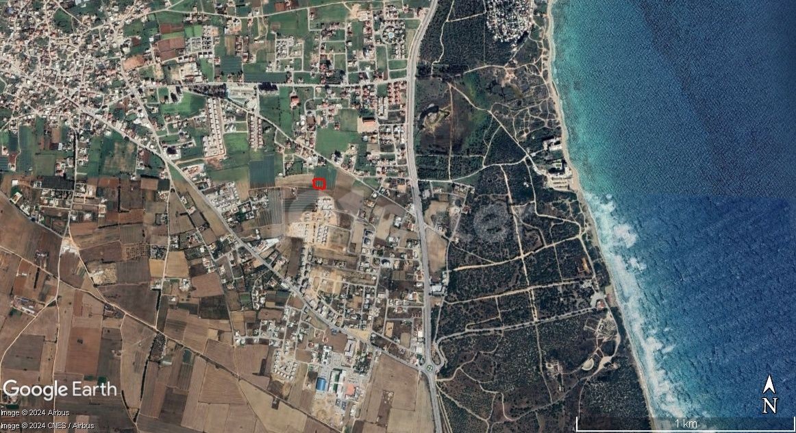 10 HEKTAR LAND ZUM VERKAUF IM DORF FAMAGUSTA ** 