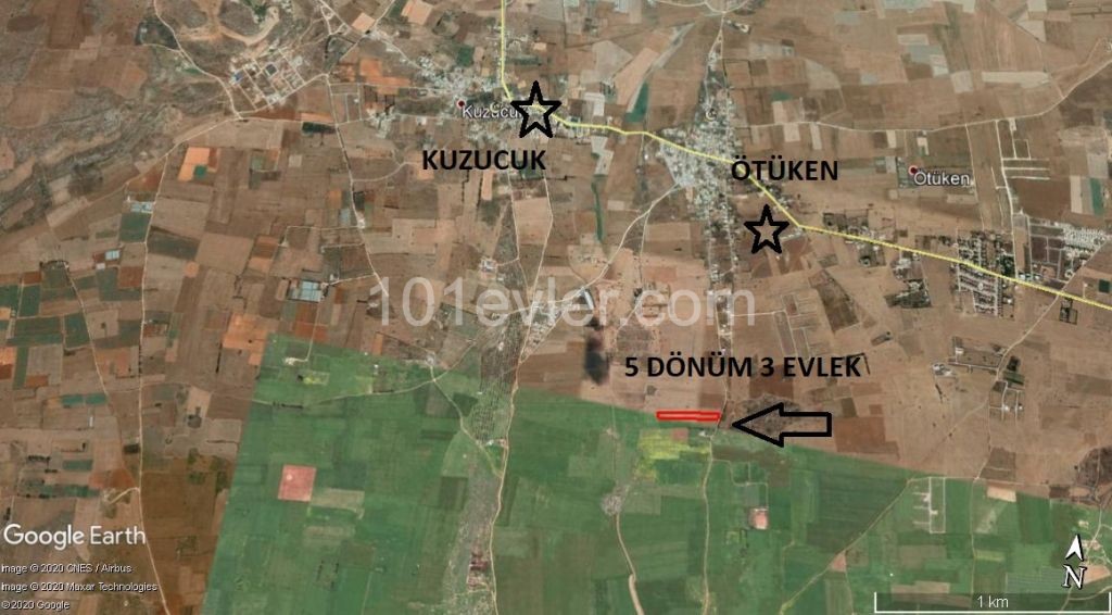 LAND FOR SALE IN İSKELE ÖTÜKEN ** 