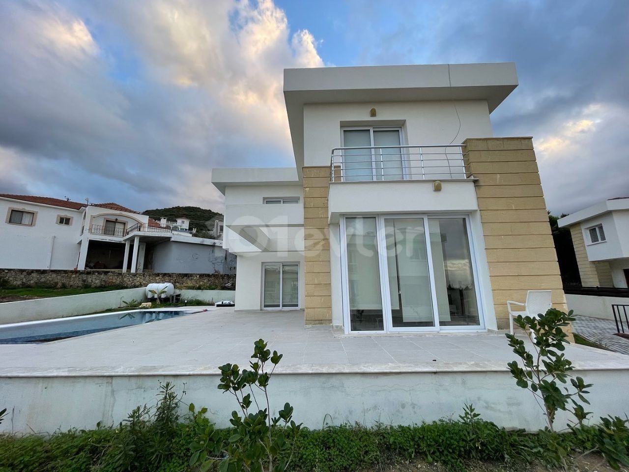 Fully Furnished 3+1 Villa with Sea View, Pool and Garden in Girne Yeşiltepe Ilgaz Region