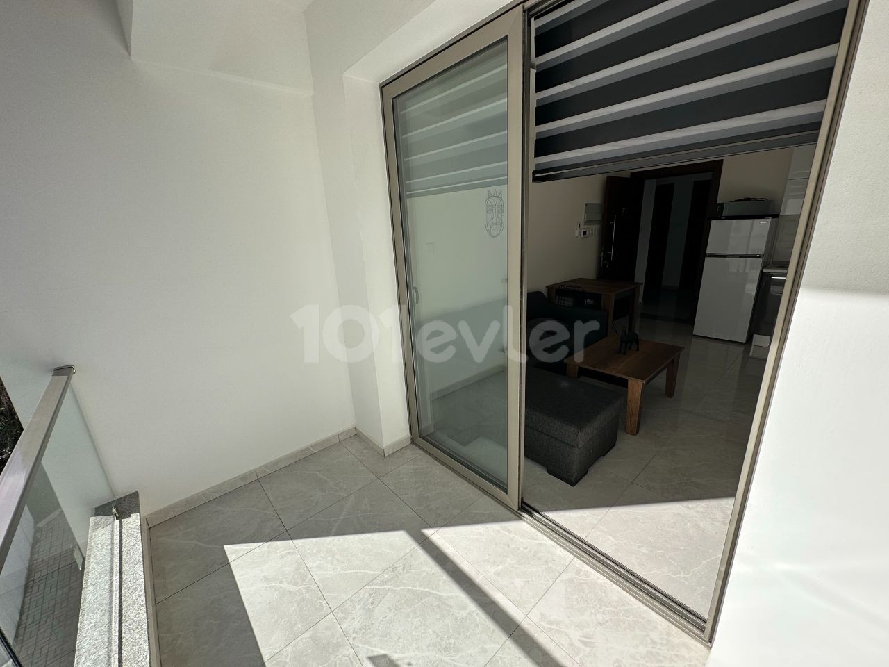 New Furnished 1+1 Apartment for Rent Near Nusmar Market in Kyrenia Center