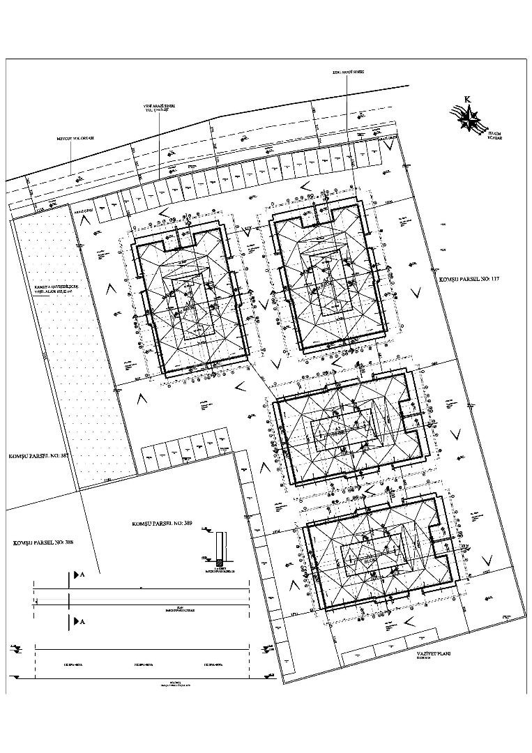 2 KM von der Kreuzung von LONG BEACH auf der Straße auf der ÖTUKEN Road, zum Verkauf vom Eigentümer 5 Zypern Acre 1 EVLEK-6.851 m2 Grundstück (Kapitel 96-8 etage erlaubt), Straße bereit Projekt Genehmigung erhalten ** 