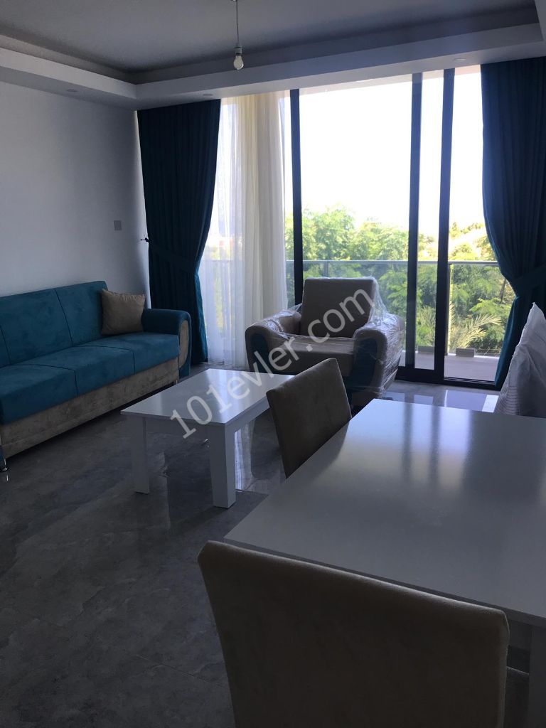 1 bedroom luxurious flat with furniture, in Lapta, complex with pool