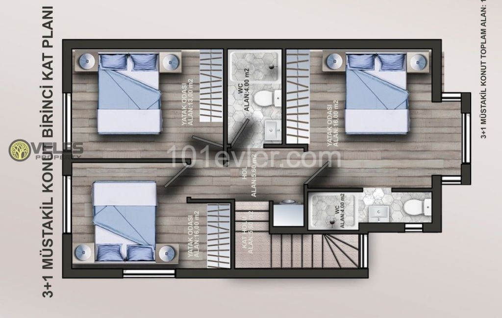 ST-311 Three bedroom townhouse in Doankoy