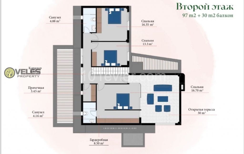 Вилла Продается in Yeni Boğaziçi, Фамагуста