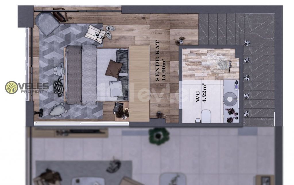 SA-2261 Loft-Wohnung in Yeniboazichi