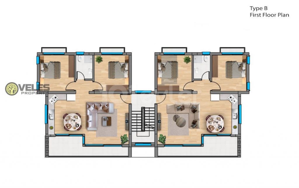 квартира Продается in Long Beach, Искеле