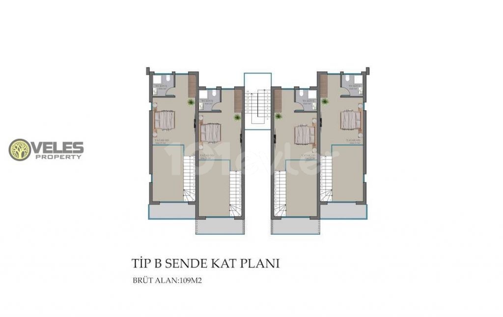 SA-2289 آپارتمان Loft در Esentepe