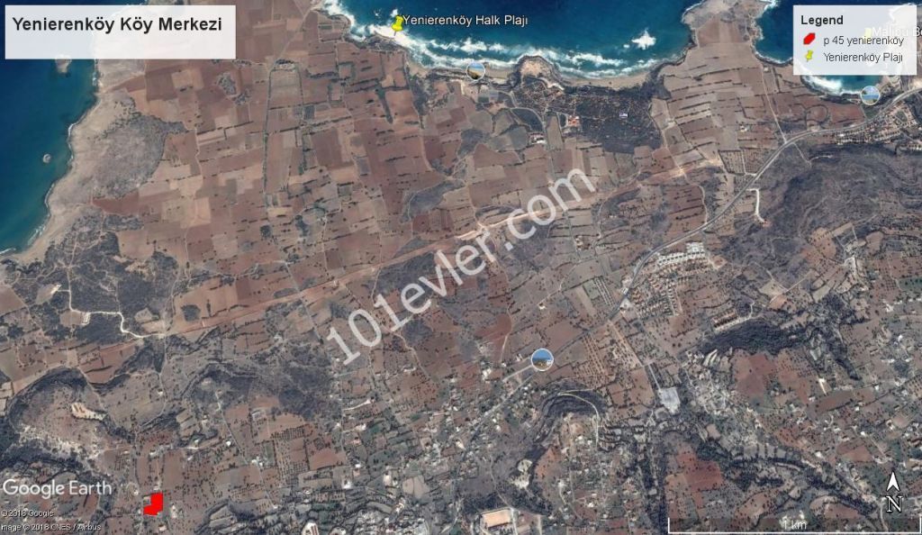 Residential Zoned Plot For Sale in Yeni Erenköy, Iskele