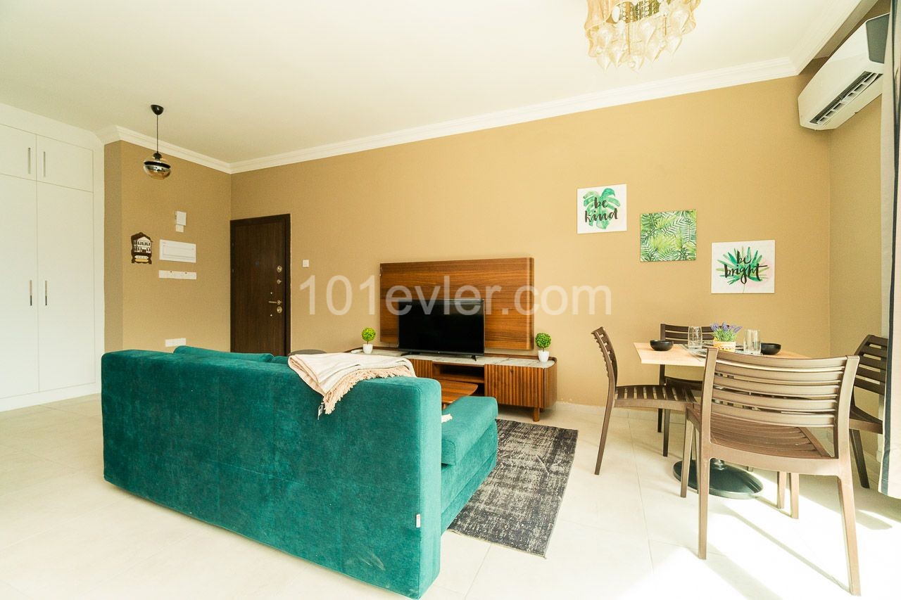 1 + 1 Apartment FOR SALE in Karaoglanoglu ** 