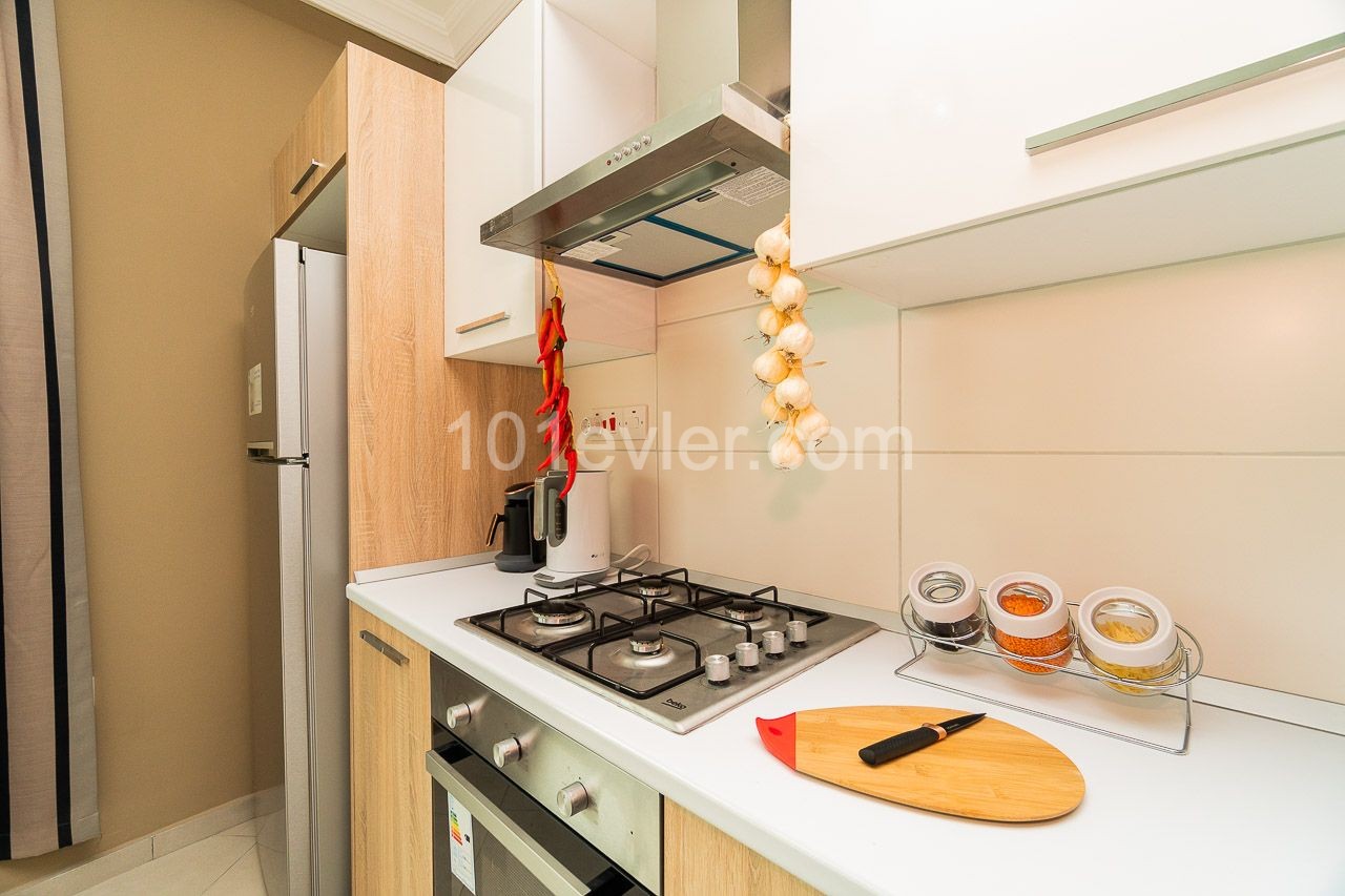 1 + 1 Apartment FOR SALE in Karaoglanoglu ** 