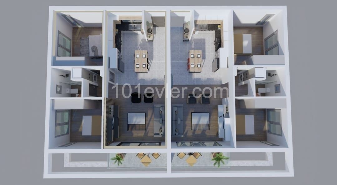 2+1 Apartments with TURKISH COB for Sale in Yenikent, Nicosia ** 