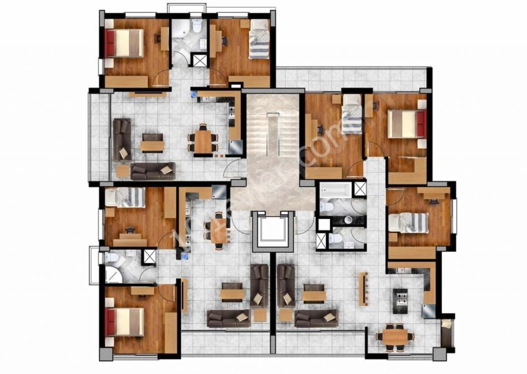 Flat For Sale in Küçük Kaymaklı, Nicosia