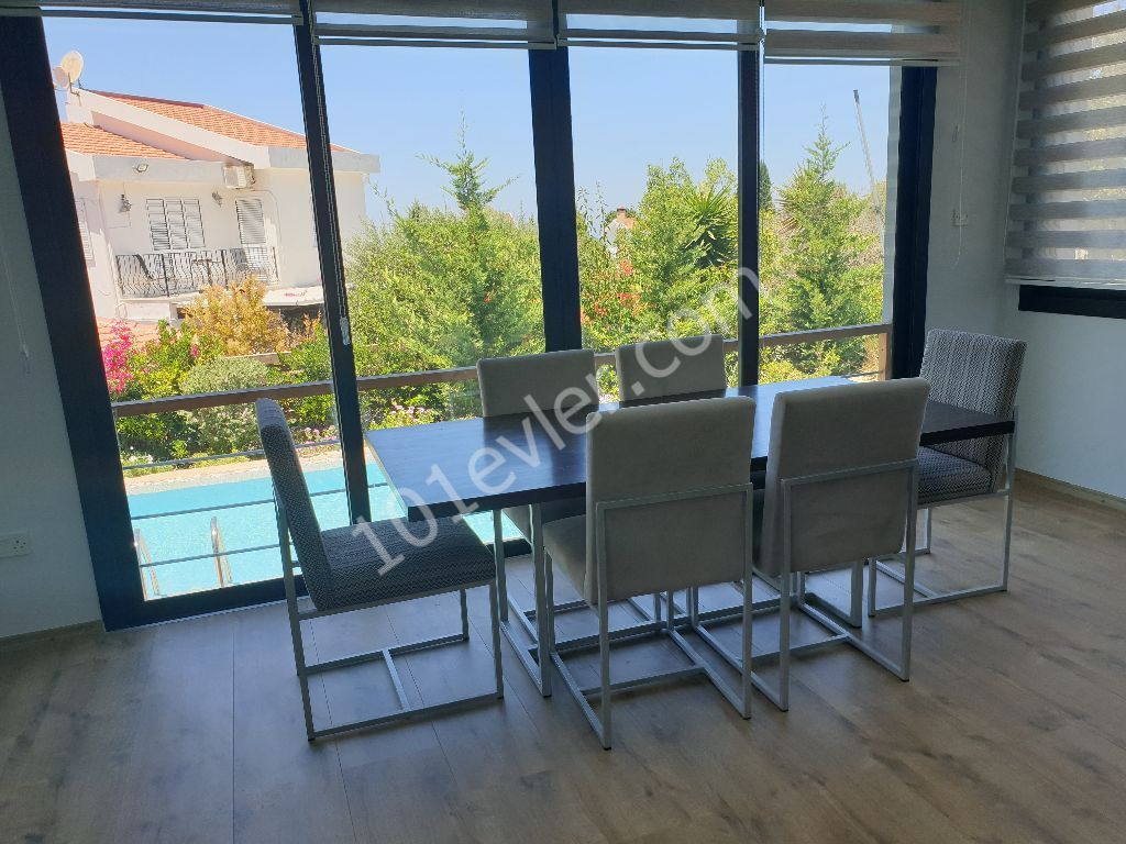 FULL FURNISHED LUXURY 4+ 1 VILLA WITH PRIVATE POOL IN KYRENIA ÇATALKÖY!!! ** 