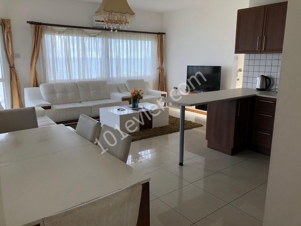 3+1 FULLY FURNISHED LUXURY APARTMENT WITH SEA VIEWS ON THE LAPTA WALKWAY! ** 